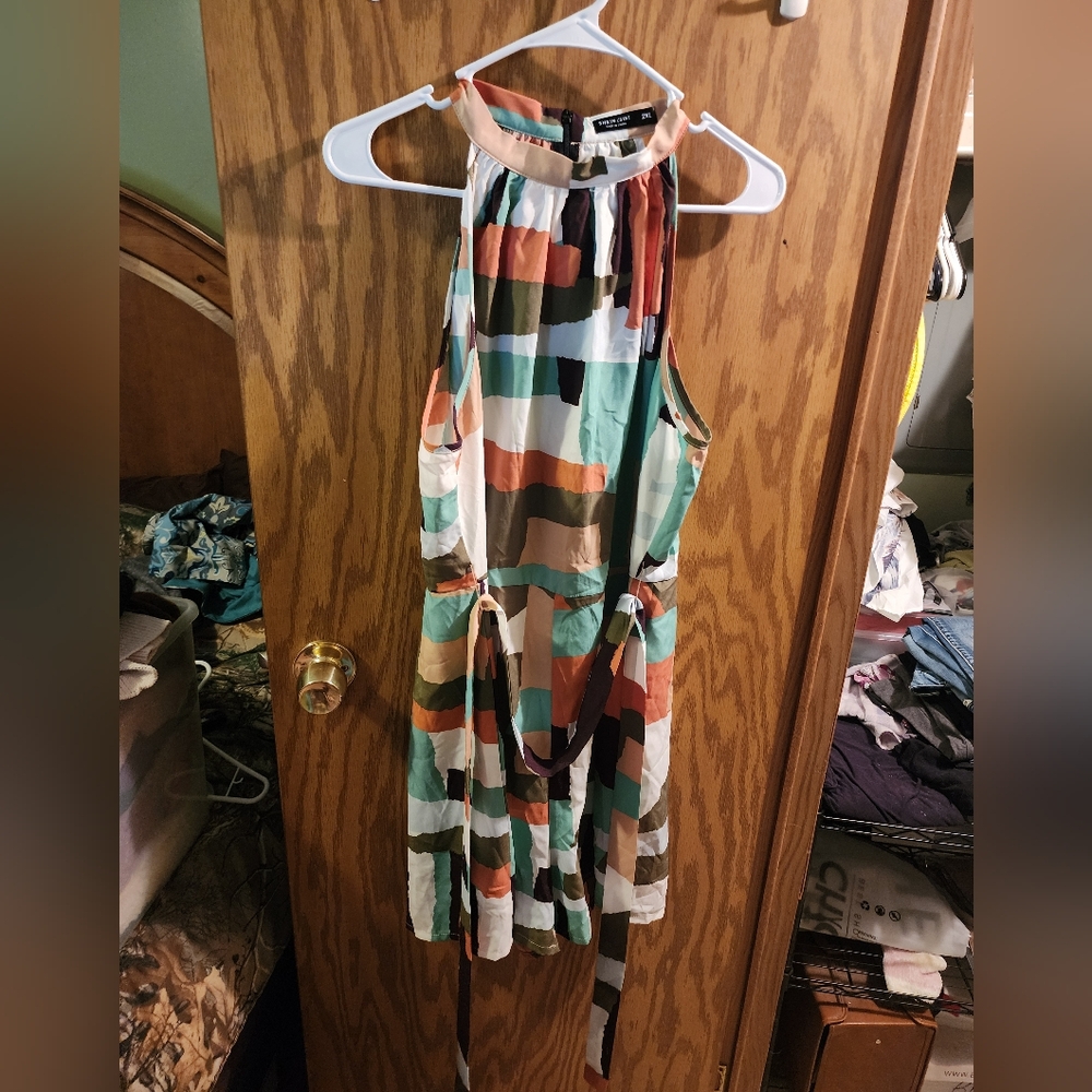 Sleeveless romper